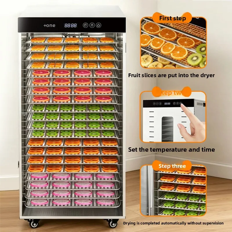 Cross-Border Vegetable, Fruit, And Dried Fruit Pet Snack Stainless Steel Herbal Medicine Dryer, Food Dryer