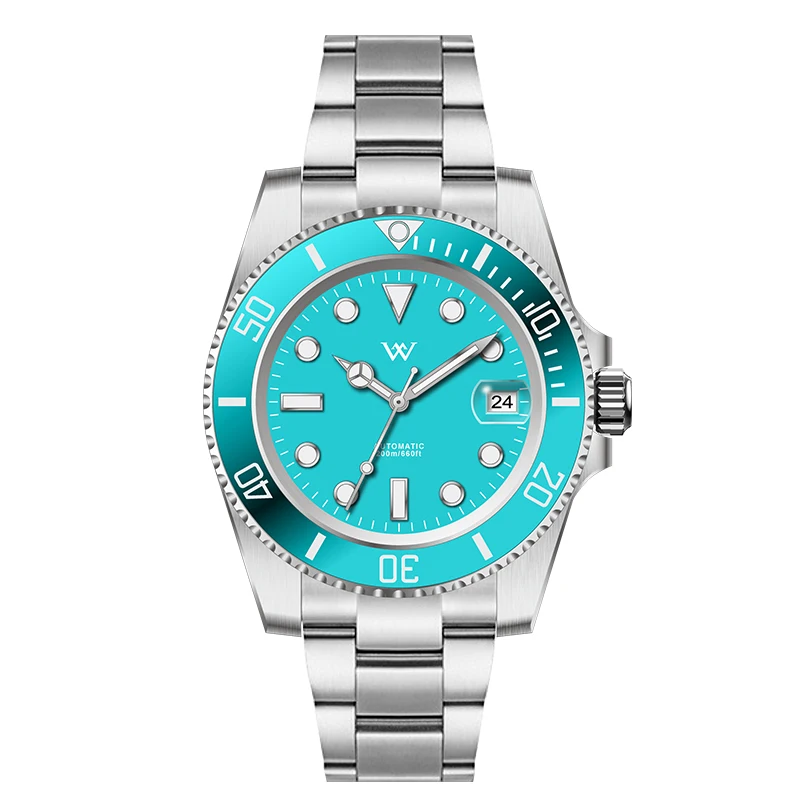 WM Watch 2026 New Men's Automatic Mechanical Watch Sapphire Glass AR Coated 200M Waterproof Watch WM229m