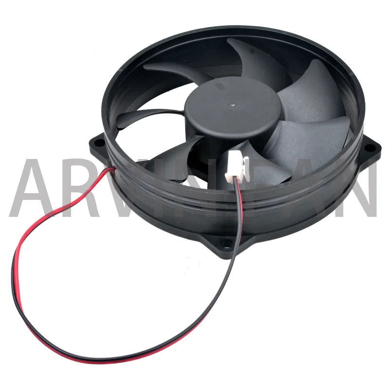 Ventilateur de refroidissement rond pour boîtier, neuf, original, DF0922512SEHN, 92mm, 80mm, 92x92x25mm, 80x80x25mm, DC 12V, 0,20 A, 2 broches