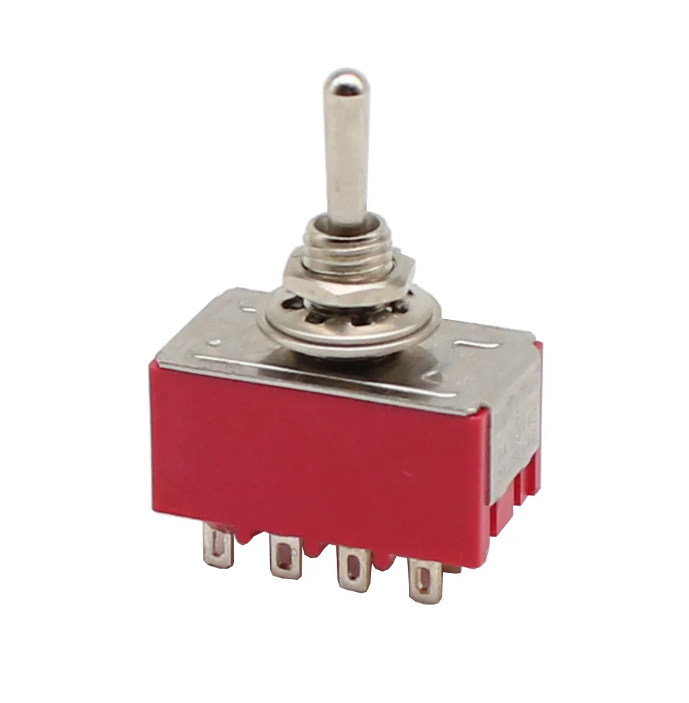 MTS-402 ON/ON  MTS-403 ON/OFF/-ON Toggle Switch  AC 250V 2A 120V 5A 12 Pin 4PDT