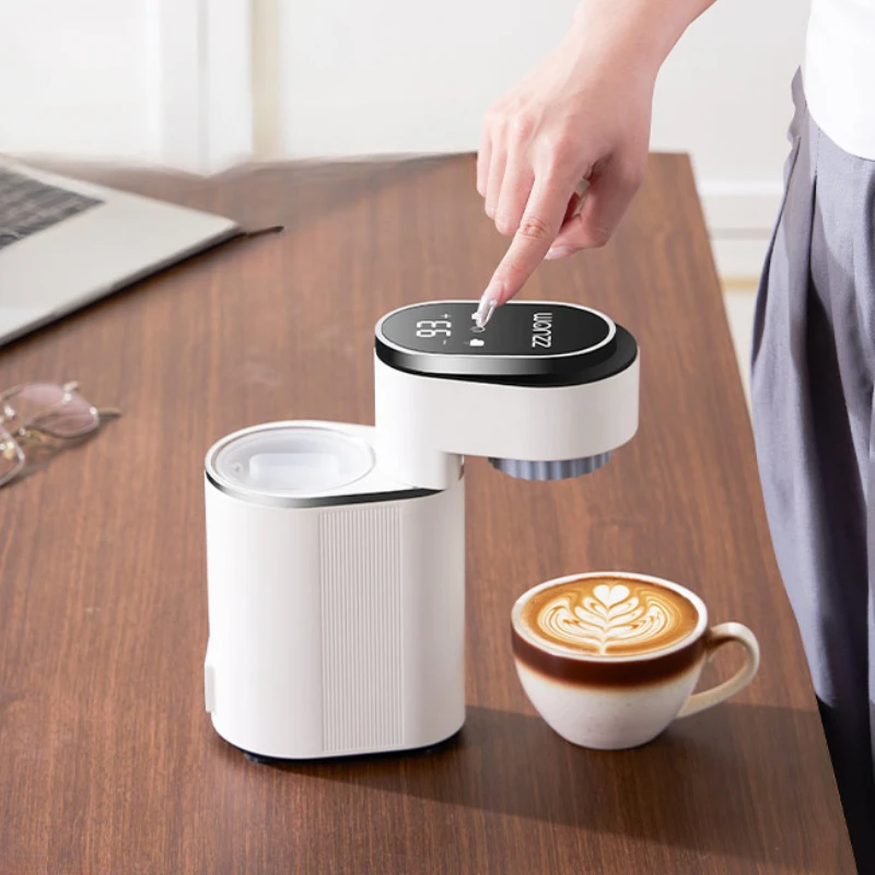 Portable Italian Coffee Machine Lightweight Semi-automatic Home Espresso Machine Small Mini Portable Travel Coffee Machine - Image 3