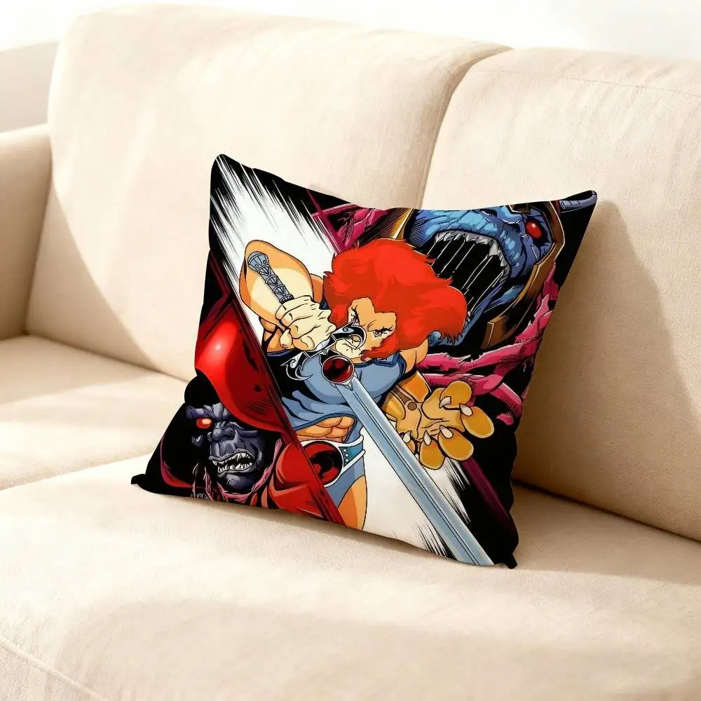 

T-ThunderCats CARTOON Pillow Case For Sofa Decor Car Office Room Printing Cushion Cover Decorations and Protector