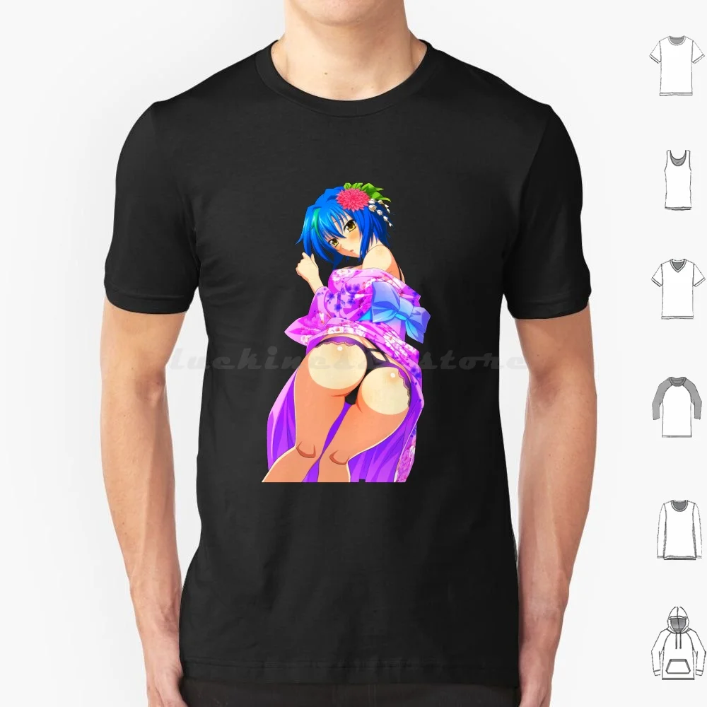 Camiseta de Anime Xenovia Quarta Hentai para niñas, camiseta fresca de algodón 6xl, escuela secundaria Dxd Xenovia Quarta Kawaii Xenovia Quarta Hot High