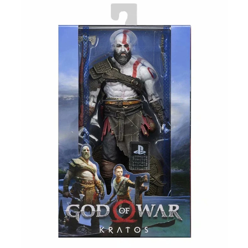 

God of War 4 Kratos PVC Action Figure NECA Ghost of Sparta Figures Collectible Model Toys 18cm Real Shots China Version Replica