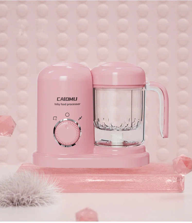 خلاط طهي أغذية الأطفال، محضر الطعام بالبخار، تبخير وخلط الكل في واحد، أداة تحضير الطعام