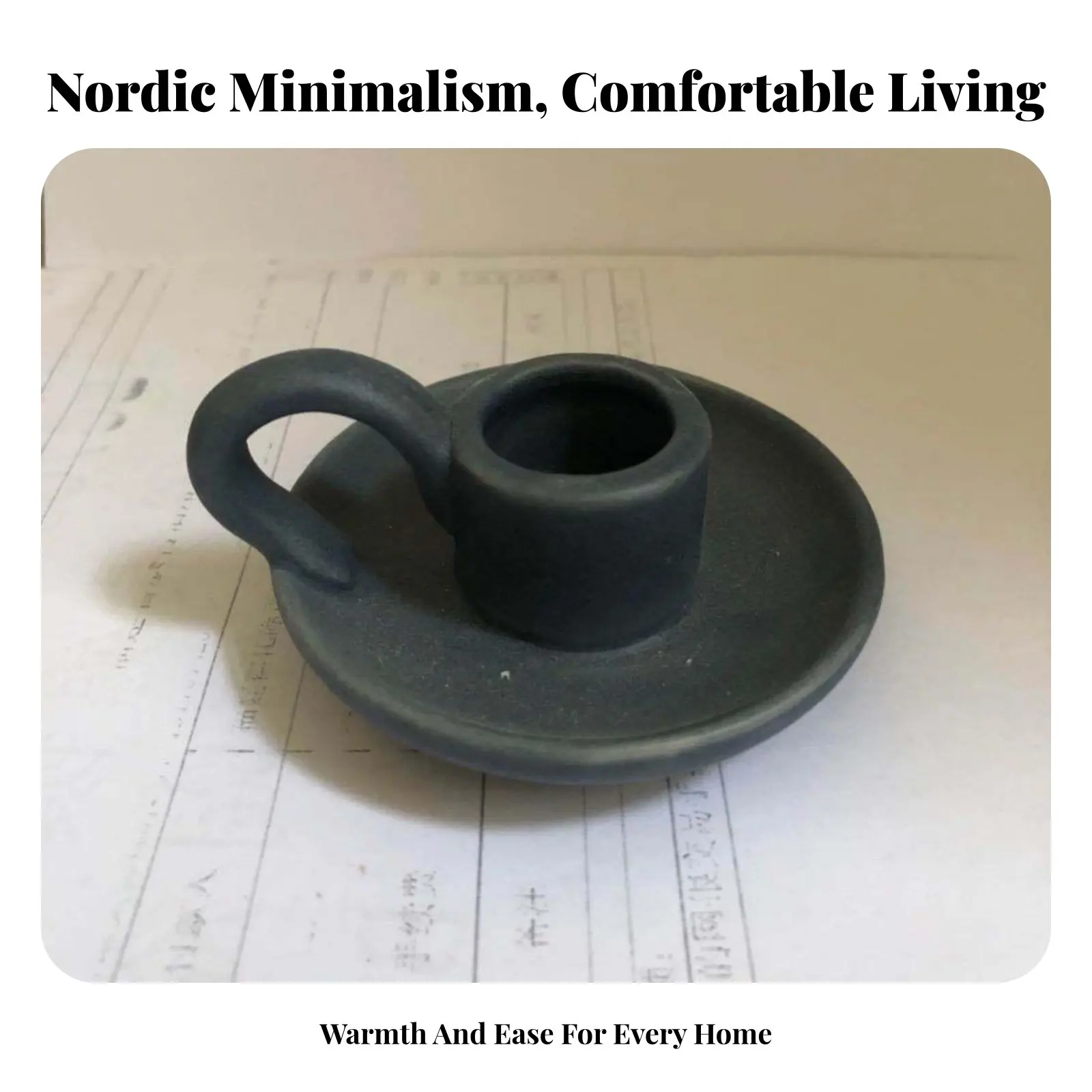 Nordic INS Ceramic Candle Holder 2