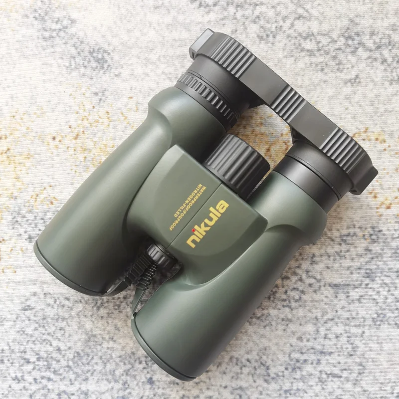 Original Nikula 10x42 Binoculars Low Night Vision Telescope Waterproof Nitrogen-Filled Central Zoom Portable Bak4 High Quality