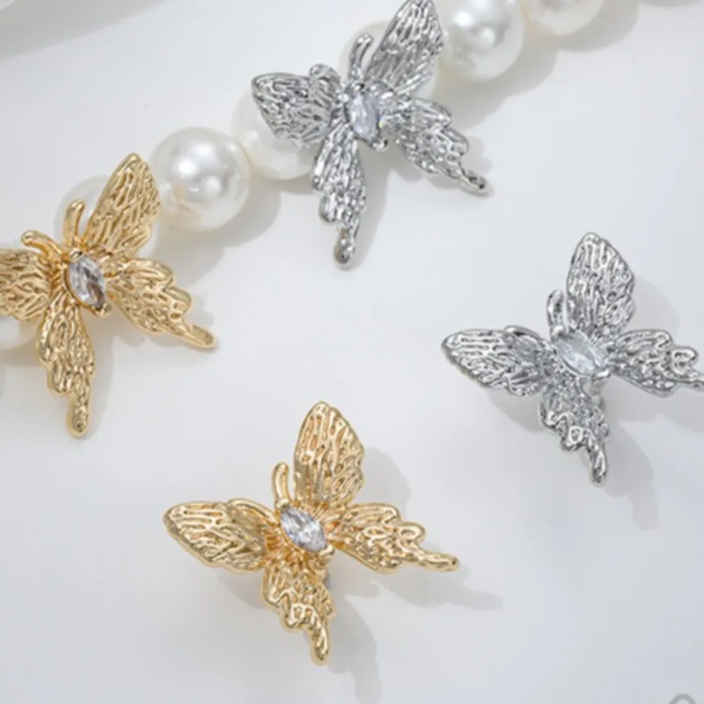 

Медная бусина 14 К золотого цвета, циркониевая бусина-бабочка, прокладка ручной работы, жемчужный браслет «сделай сам», ожерелье, аксессуары для хранения ювелирных изделий