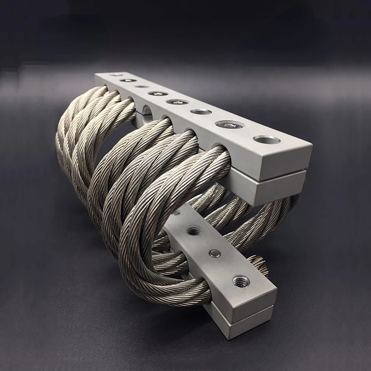 Vehicles Marine & Land Transportation Rail Acoustics and Noise Control JGX-0956 Compact Wire Rope Isolator