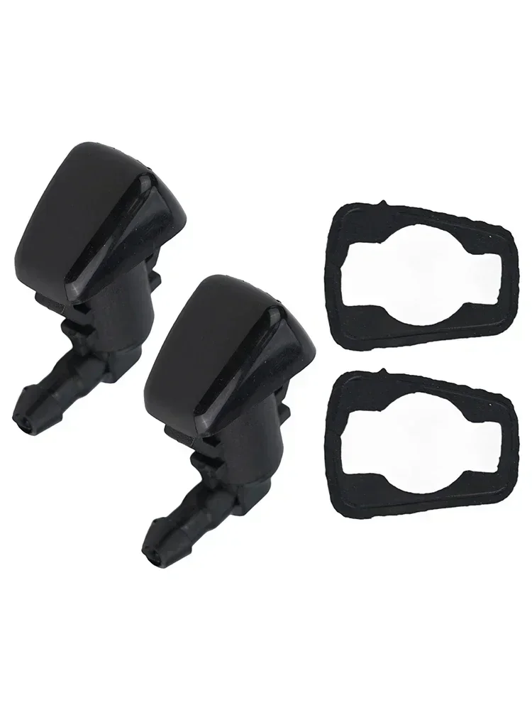 For Dodge Nitro For JEEP 2006-2010 For JEEP Liberty Washer Nozzle Jet - Brand New, High Quality ABS, Black, 04806312AA 2pcs