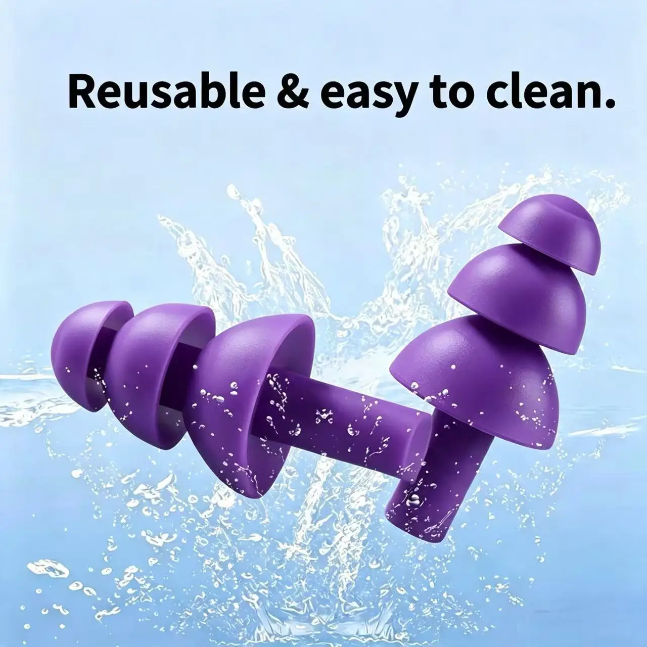 10Pairs Christmas Tree Silicone Earplugs Reusable Noise Reduction Ear Plugs For Sleep Study Industrial Machinery Hearing Protect
