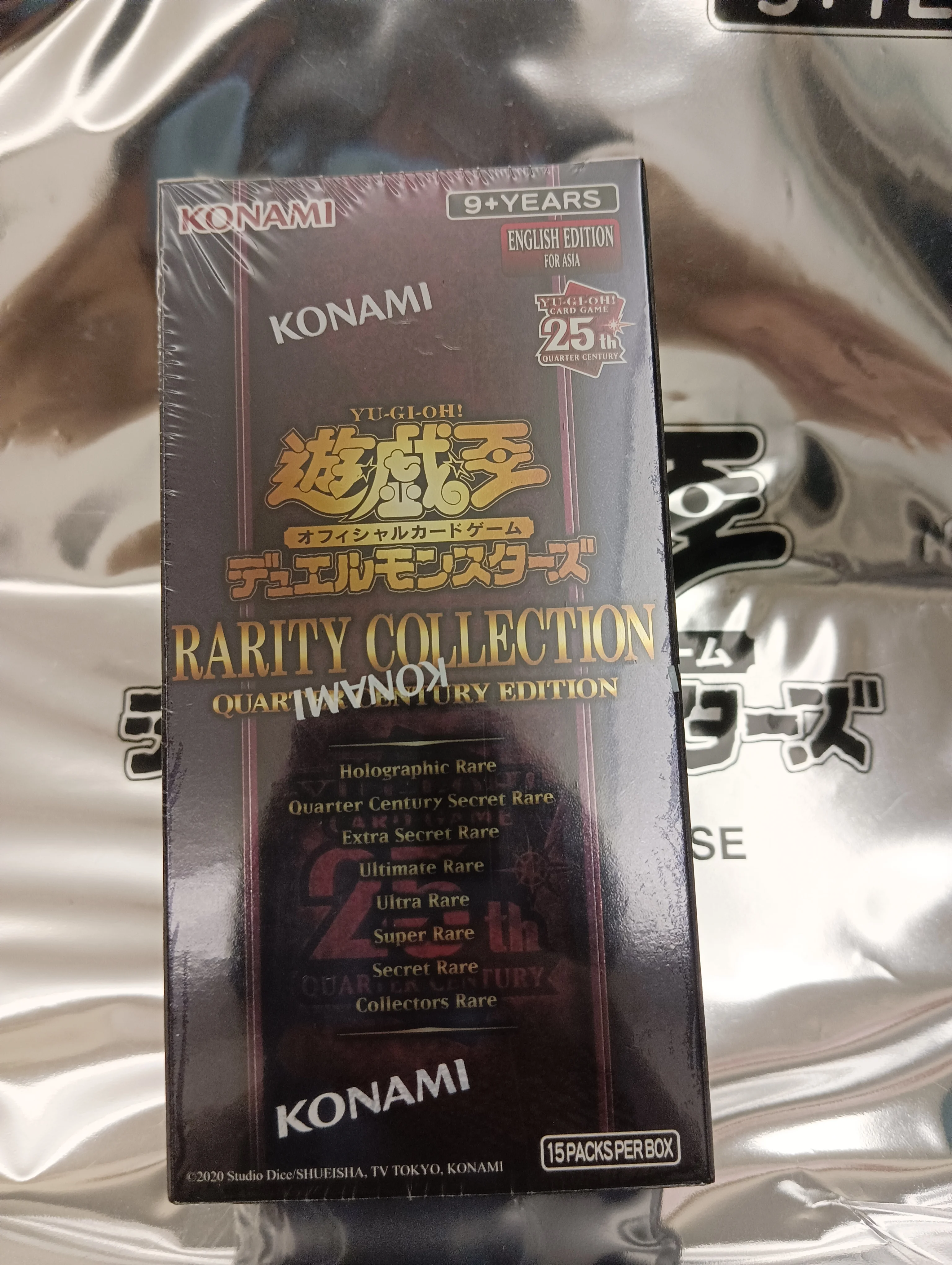 Original YuGiOh Card Supplementary Package Structure Deck:RC04 Booster BOX English Yu Gi Oh Letters Toy Board Game 25th Century