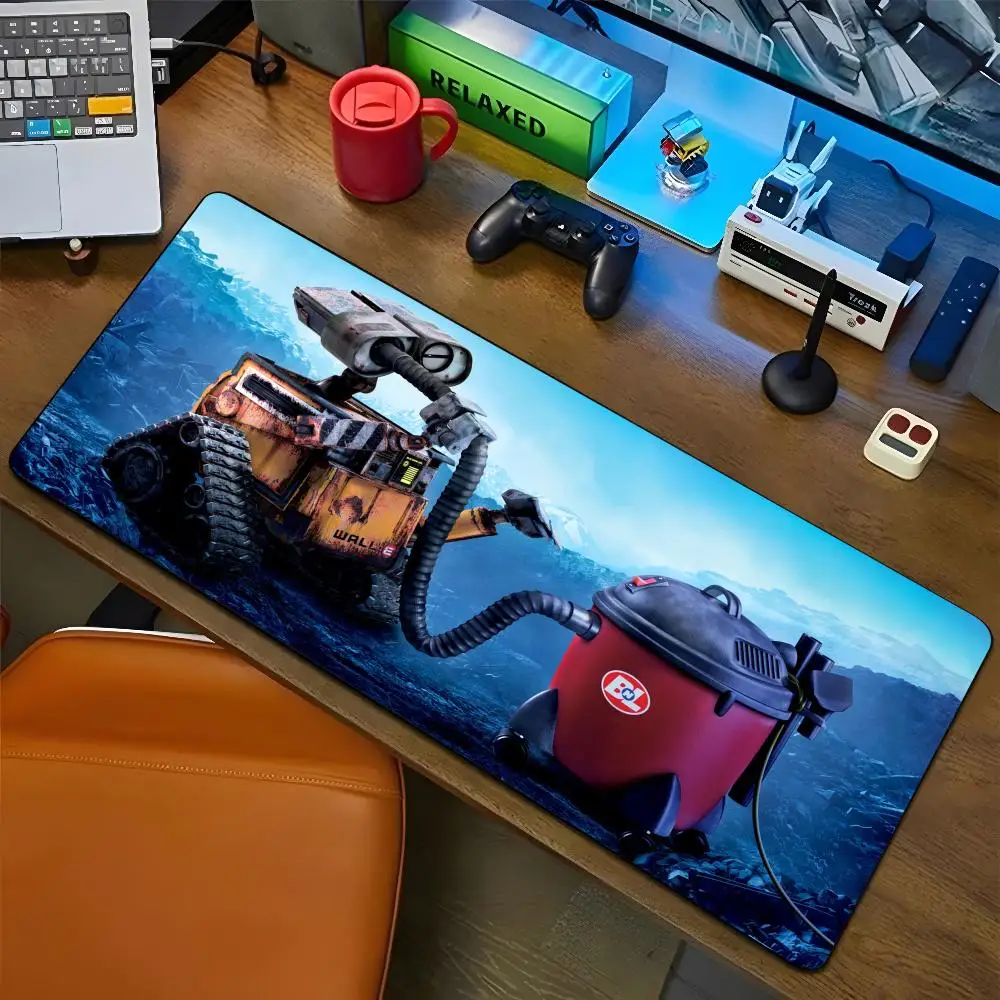 WALL-E Mouse Pad Cartoon Lockedge Large Gaming Pad Computer Gamer Keyboard Mat Desk Mousepad PC Desk Pad