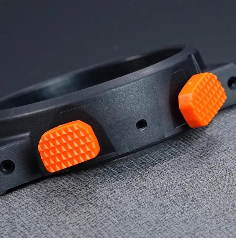 GA110 لساعة كاسيو G-SHOCK زر جانبي 5146 GA-100 GA-110 120GD-100 تعديل البلاستيك الفولاذ المقاوم للصدأ زر ساعة الملحقات