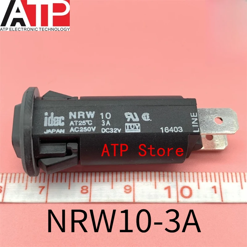 1 Piece New Original NRW10-3A NRW10 3A AC250V DC32V IDEC Switch Current Limit Safety Button Switch