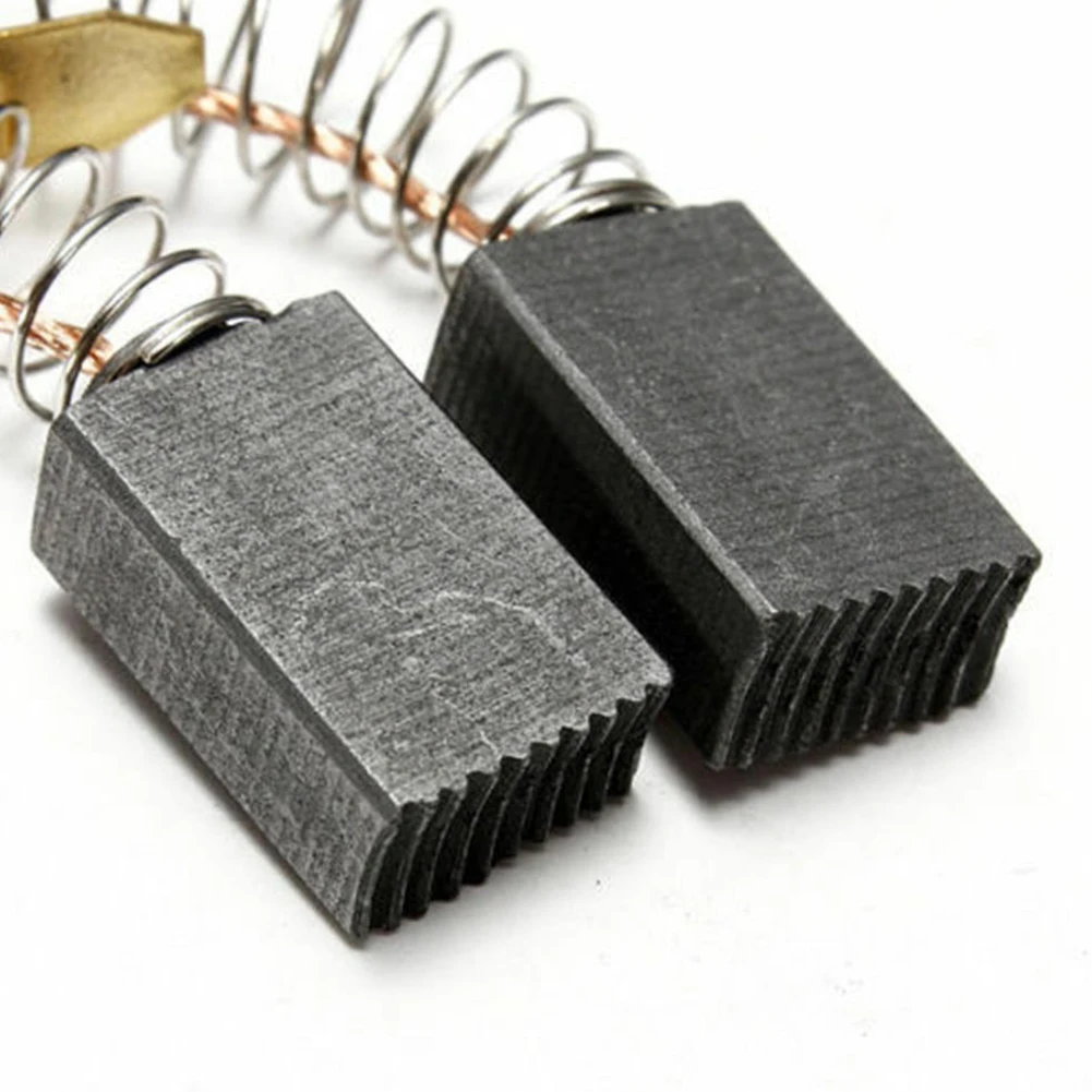 10 pacotes de escovas de carbono 15mm x 10mm x 6mm para ferramentas elétricas, substituição essencial para furadeira elétrica e moedor