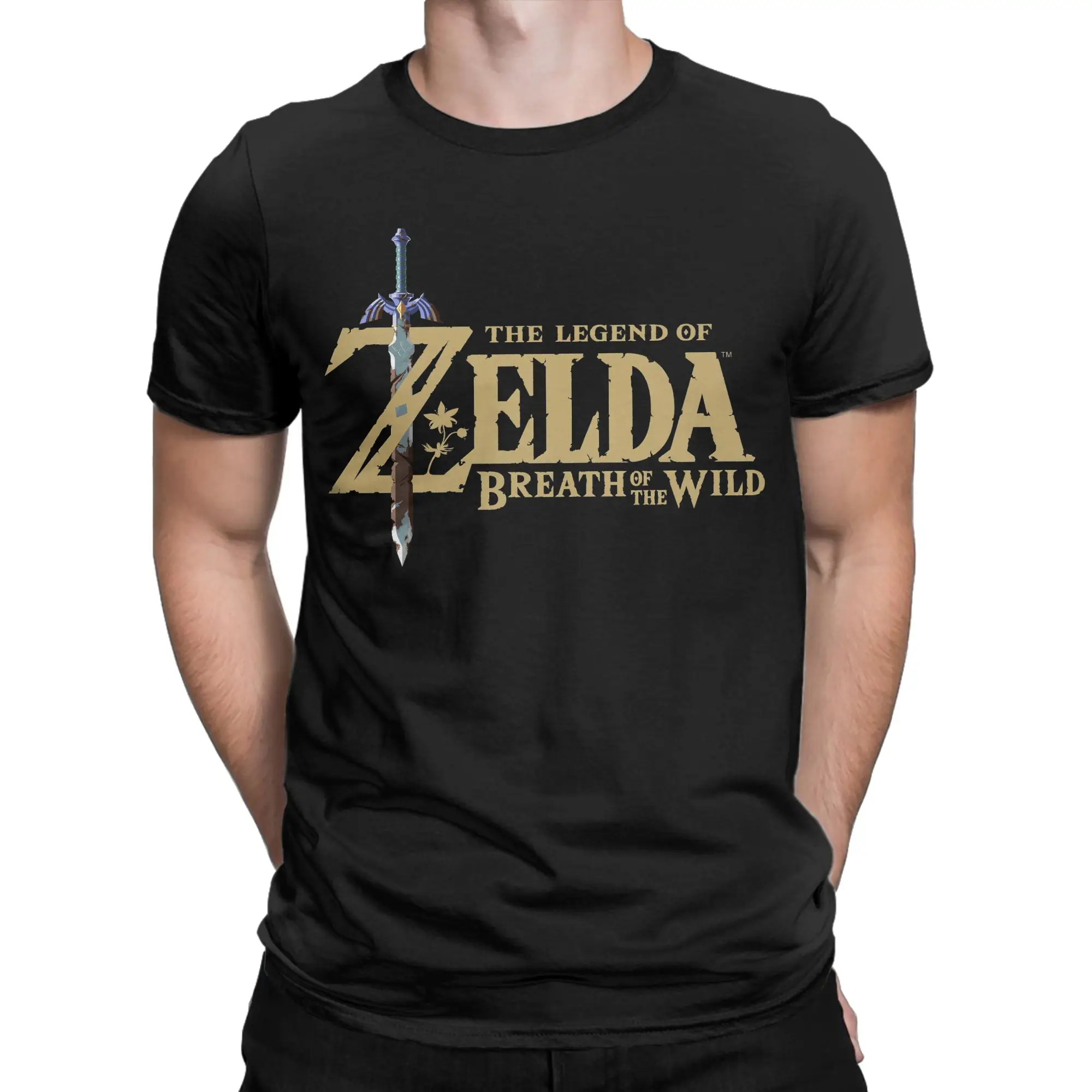 The Legend of Zelda Game T-Shirt Men Women  Cool Cotton Tees Crew Neck Short Sleeve T Shirts Plus Size Tops