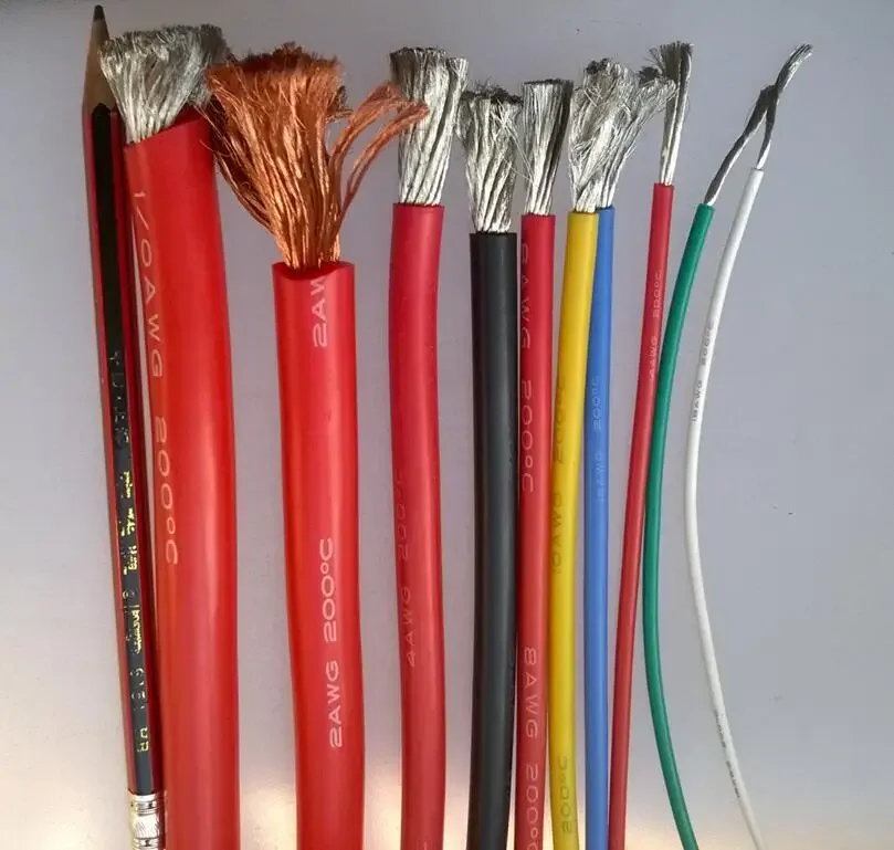 

manufacture 10AWG more colors flexible silicone wire cable