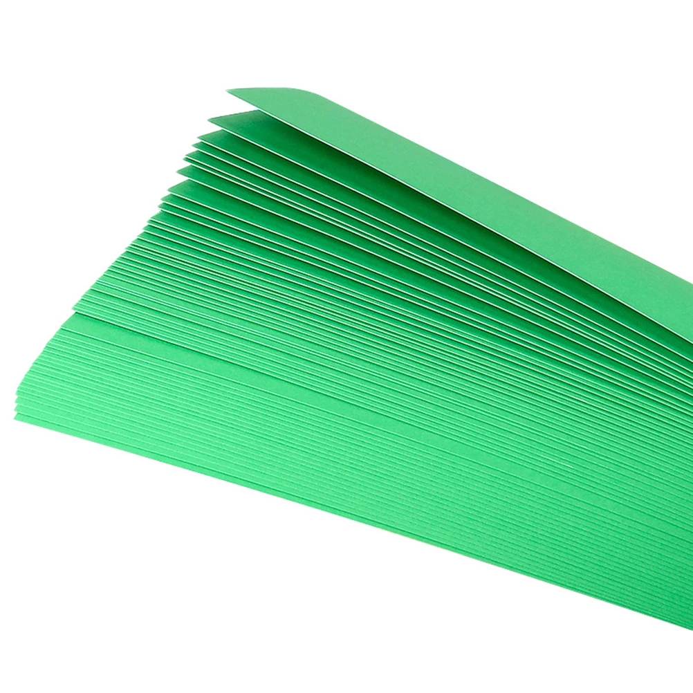 

50Pcs Colored Cardstock Paper Bright Mixed 10 Colors for DIY Craft Kids Art Projects School Decoration Handicraft Sheets Folding