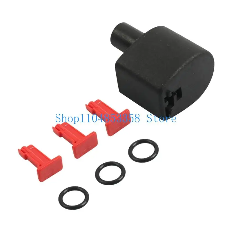 

Stainless Steel Transmission Dipstick Oil Dipstick Set Including Cover and Locking Pin 140589152100,1409910055