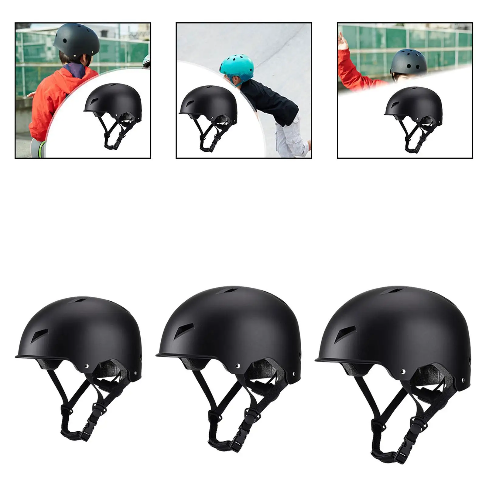 

Bike Helmet Versatile Bicycle Helmet for Skateboarding Outdoor Mountain Bike