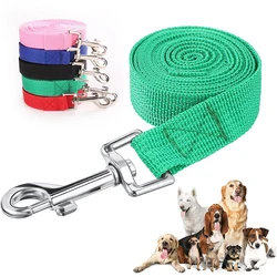 Nylon Dog Training Leashes Walking Pet Leash Long Lanyard Traction Rope for Small Medium Large Dogs 10M 15M 20M 30M 50M