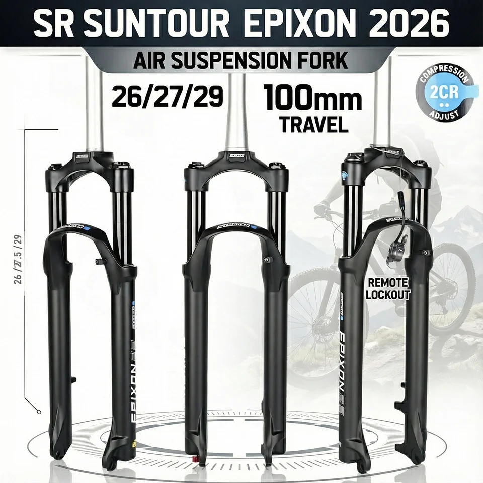 SR SUNTOUR EPIXON Air Suspension Fork 26/27.5/29