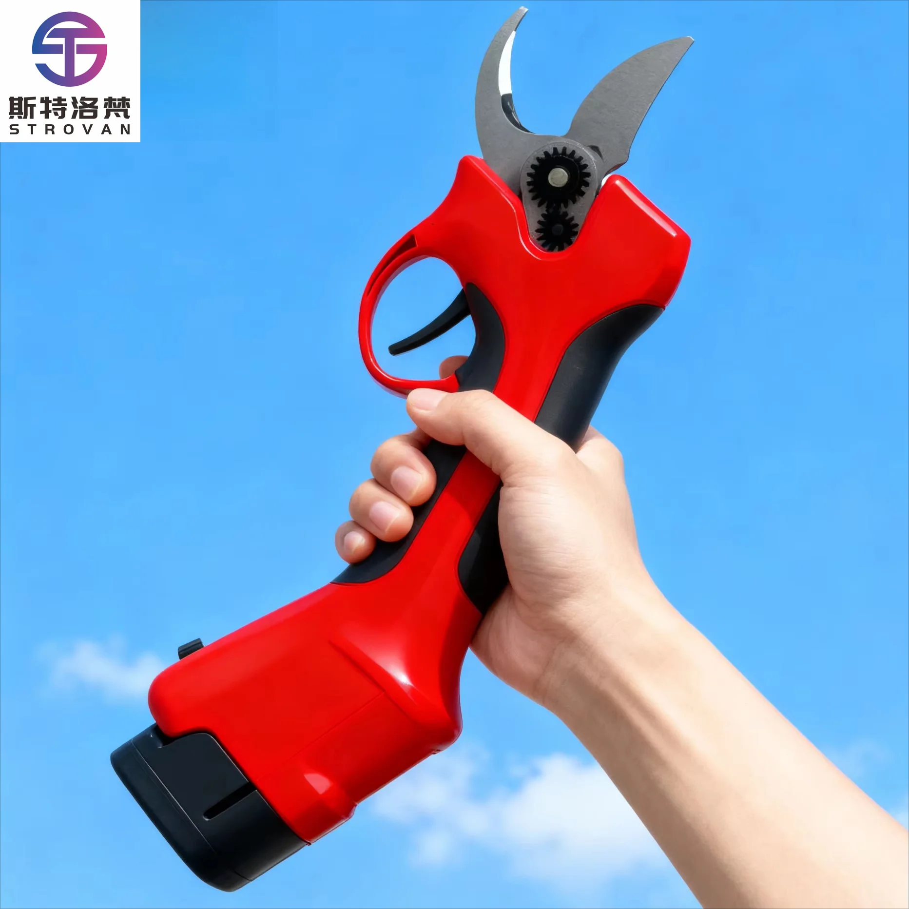 High-Quality Non-Slip Handle Garden Care Scissors Long-Lasting Sharpness Efficient Cutting Electric Pruning Shears Scissors