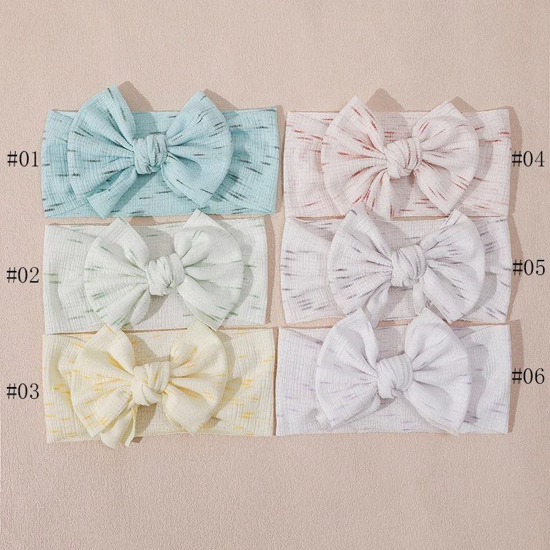 جديد طفل عقدة شعر للفتيات Headbands مطاطا متماسكة العصابات الشعر لحديثي الولادة الطفل لينة الأطفال عمامة الاطفال أغطية الرأس الطفل إكسسوارات الشعر