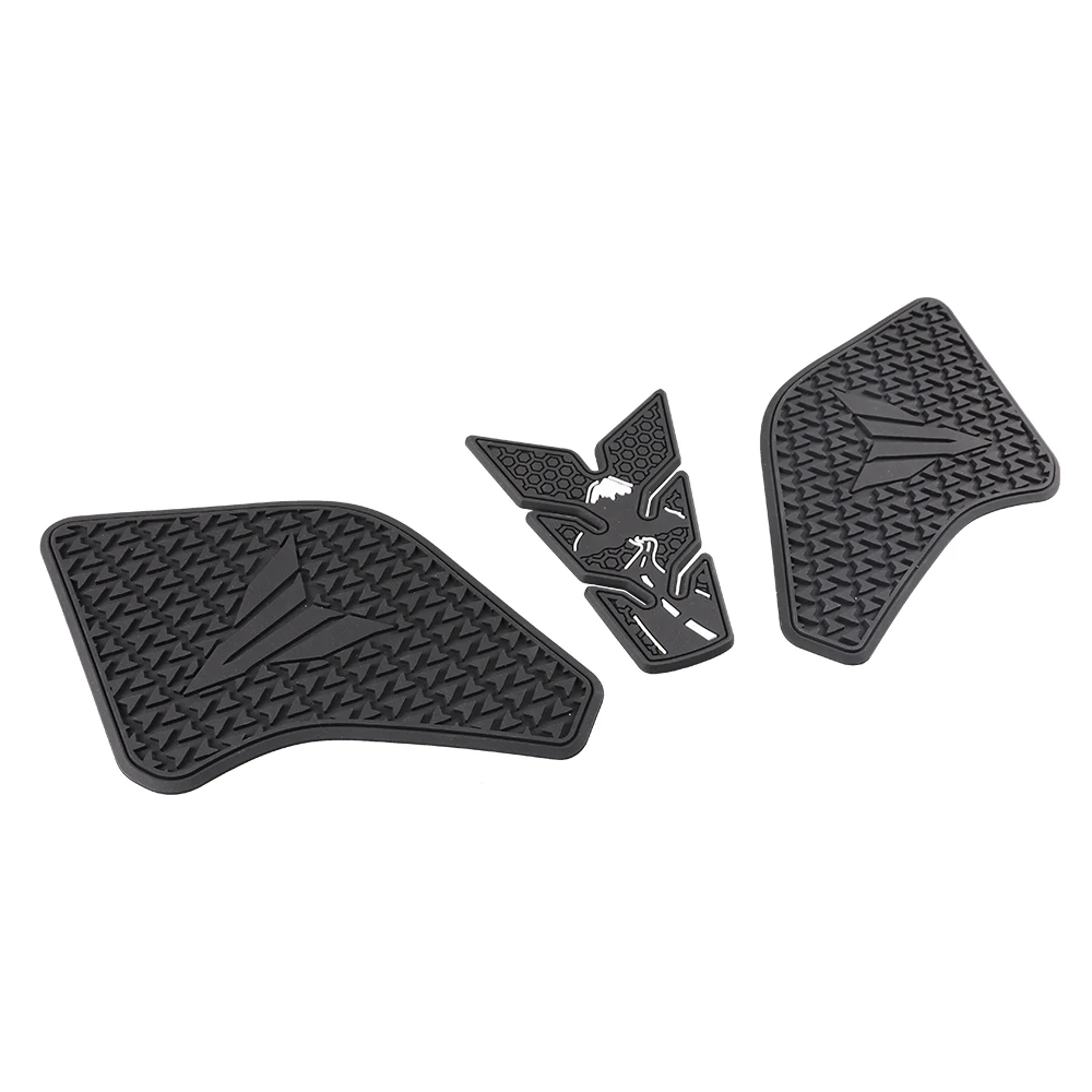 Aksesoris Motor Anti-selip Stiker Tangki Bahan Bakar Tahan Air Bantalan Karet Stiker untuk YAMAHA MT07 MT-07 MT 07 2021 2022 2023 2024