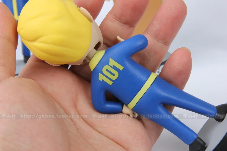 New Fallout 4 Vault Boy Fallout 3 Generation 7 Shaking Anime Action Figure Statue Model Room Ornament Toys Kids Giftanime Fall
