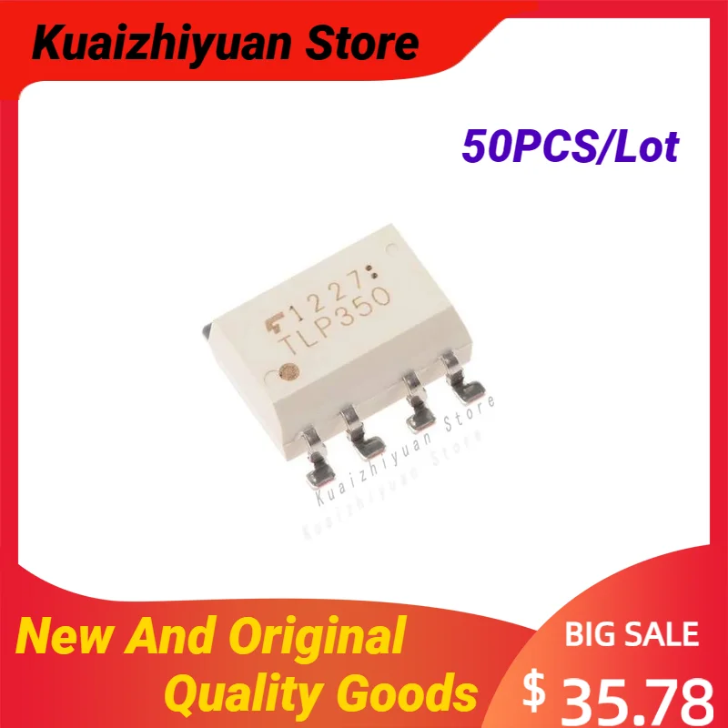 

50PCS/Lot New And Original TLP350 TLP350(TP1,F) TLP350(F) Optocoupler Drive Push-Pull 1-CH 30V 1000V DIP SMD Quality Goods