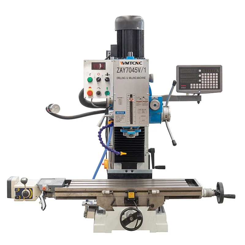 variable speed table top milling machine ZAY7045V/1 automatic feeding drilling and milling machine zx7045