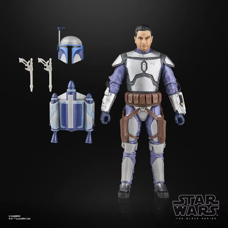 [In-Stock] Hasbro Star Wars The Black Series Jango Fett & Asajj Ventress (Bounty Hunter) 15cm Action Anime Figure Model Toys - view 4