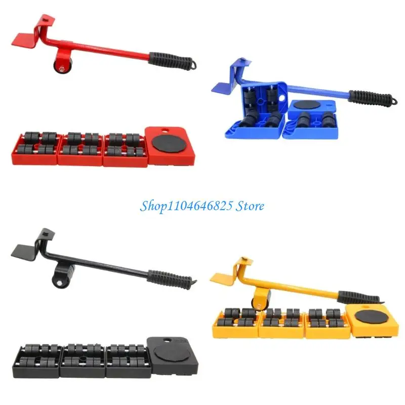 

Professional Furniture Moving Equipment With Casters Ergonomic Handle