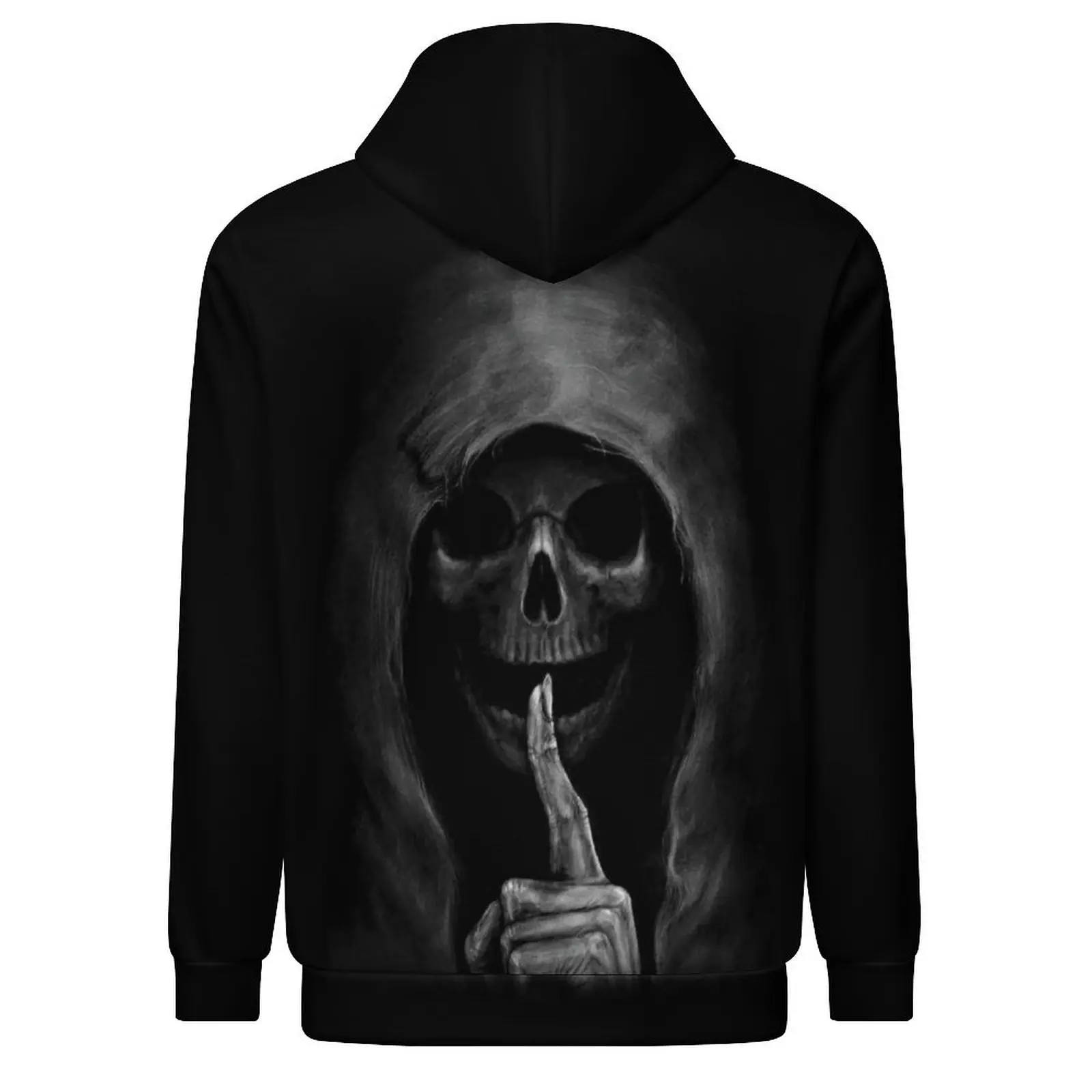 3D Skull Print Hoodies For Men Fashion Autumn New in Sweatshirts Hip Hop Trend Harajuku Vintage Clothes High Quality Loose Top