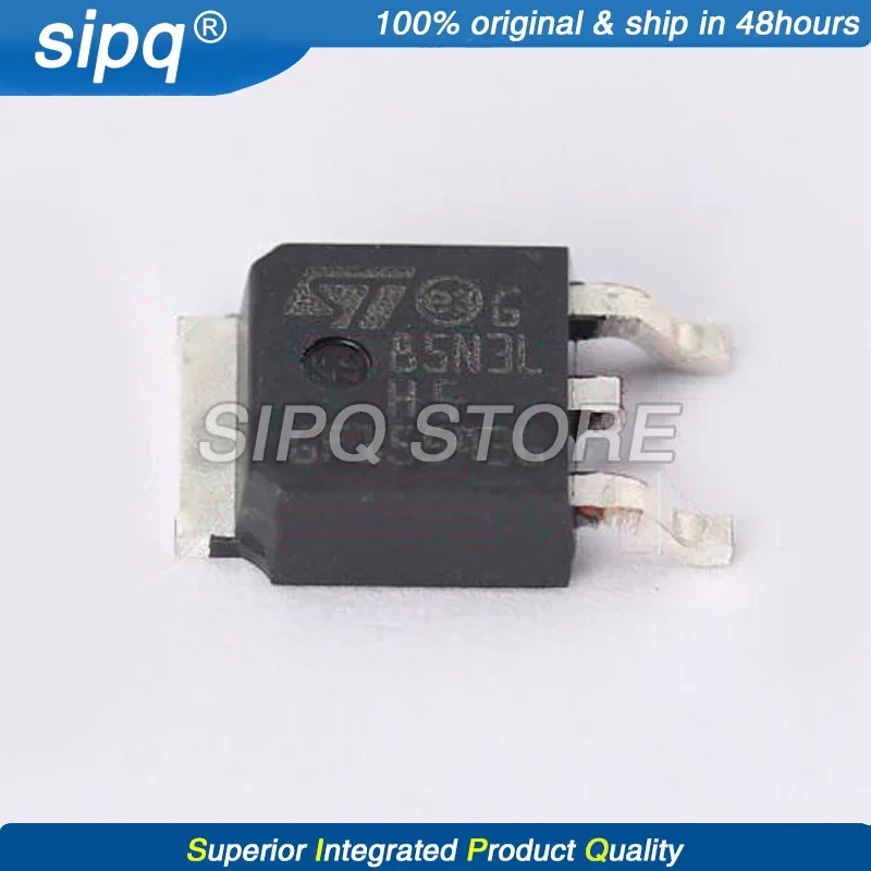 10PCS/LOT STD85N3LH5 Marking:85N3L DPAK MOSFET Brand New and Original In Stock Authentic Product