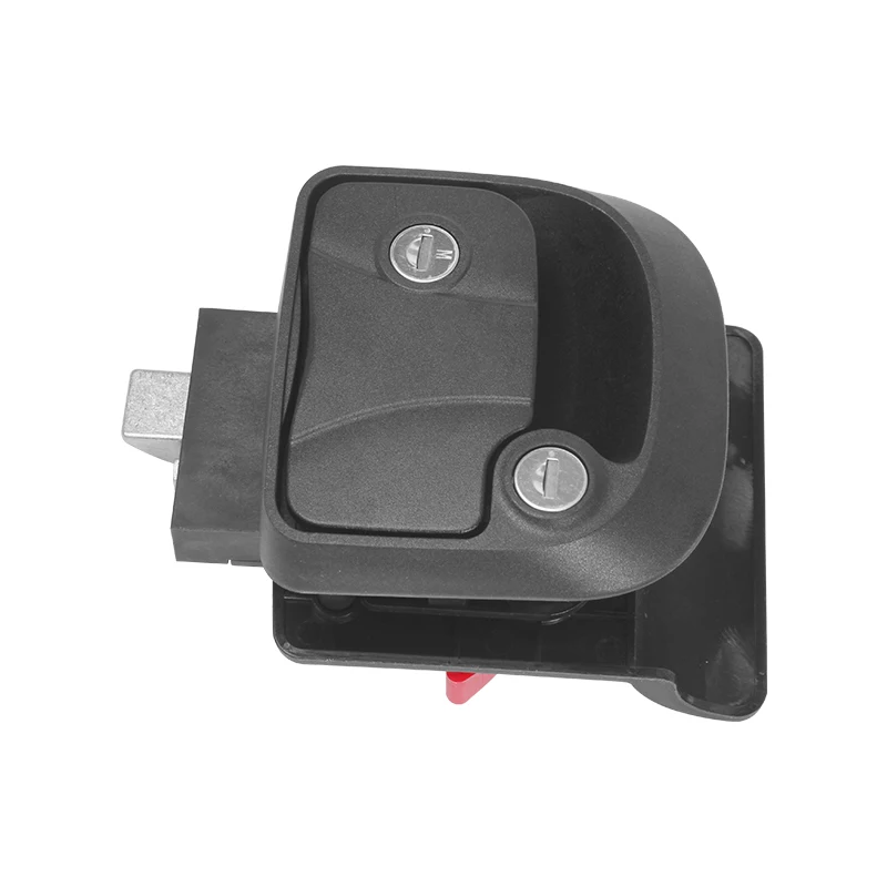 HEYRV قافلة التحديثية الملحقات المزدوج مفتاح السلامة التأمين سبائك الزنك المواد العالمي يخت متنقل قفل الباب الميكانيكي #5