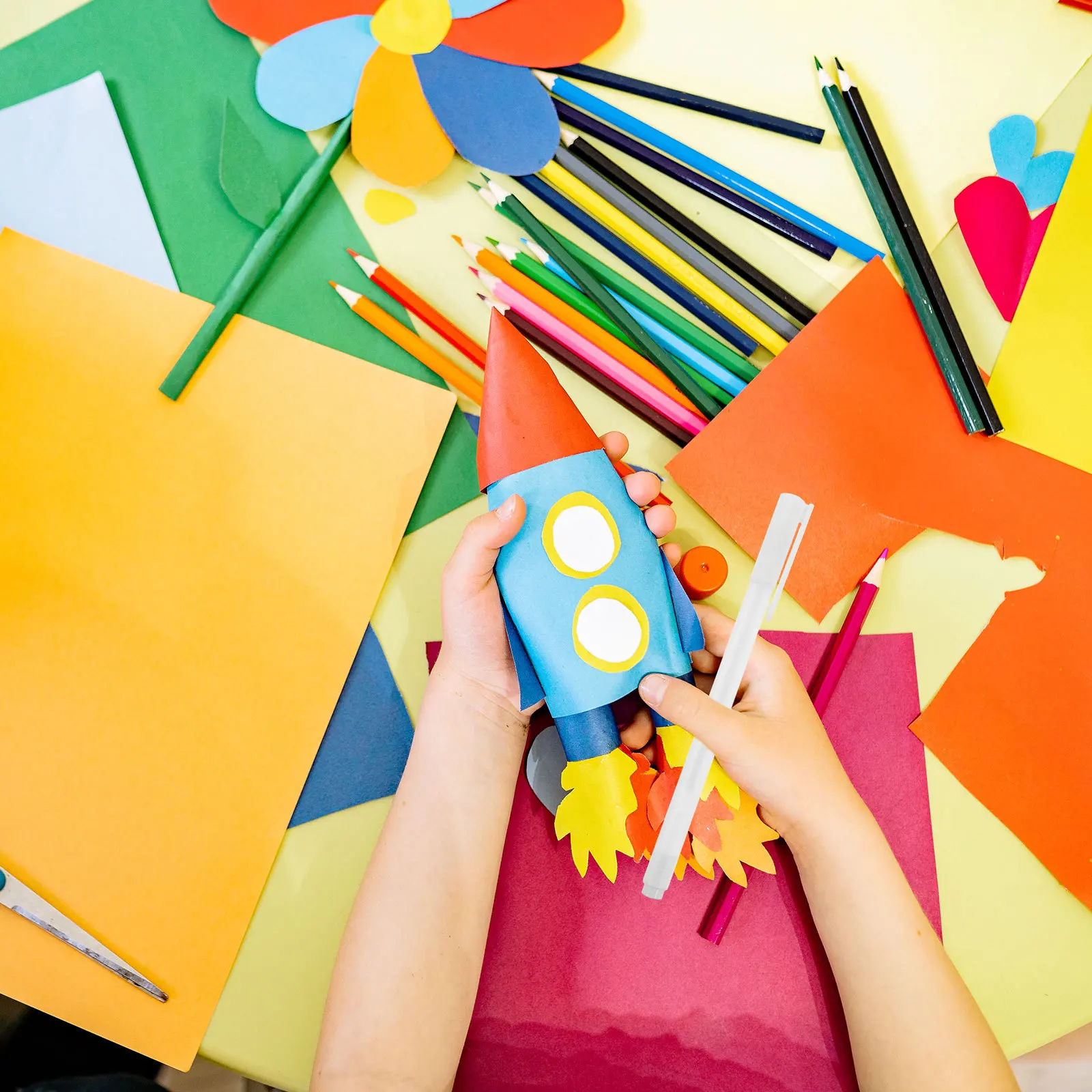 6 قطعة أقلام الغراء التجفيف السريع متعددة الاستخدام لصياغة لا بقايا تصميم آمن للأطفال DIY بها بنفسك الفن والحرف عصي الغراء التجفيف السريع #2