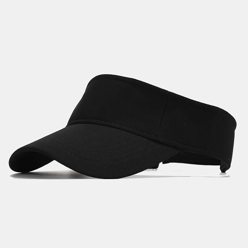 Sommerhüte für Damen, einfarbig, mit Visier, offener Kopf, Sonnenschutz, kurzes Visier, schlichter Stil, Sommerhüte für Damen und Herren, Unisex – Detail 20