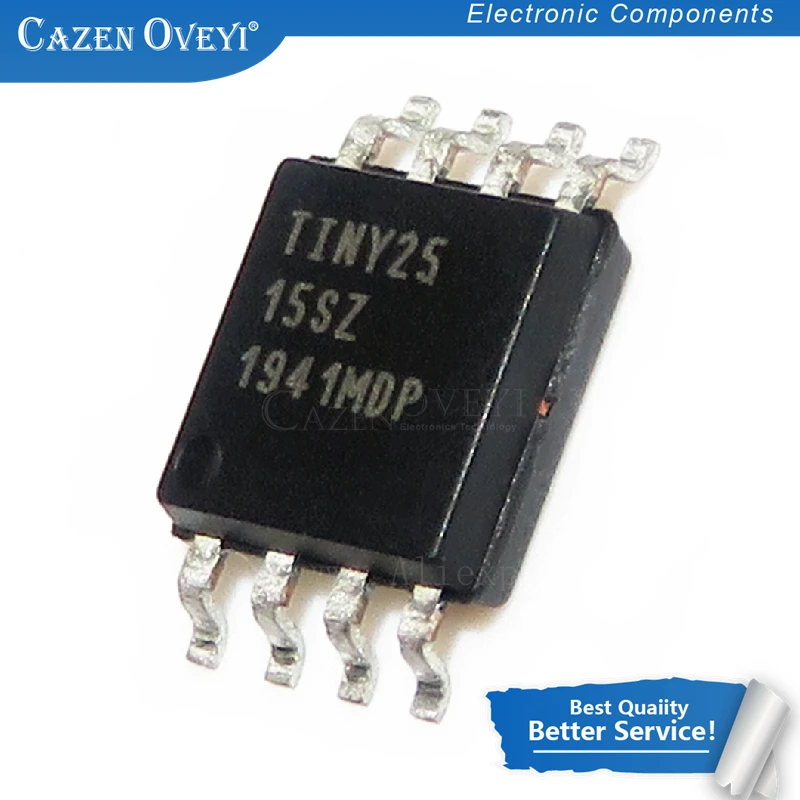 

5 шт./партия ATTINY25-20SU ATTINY25-15SZ ATTINY25 SOP-8 ATTINY25-20