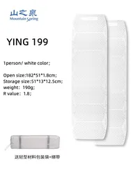 Outdoor single person ultra light and convenient thickened sleeping pad,Ying 199;moisture-proof pad