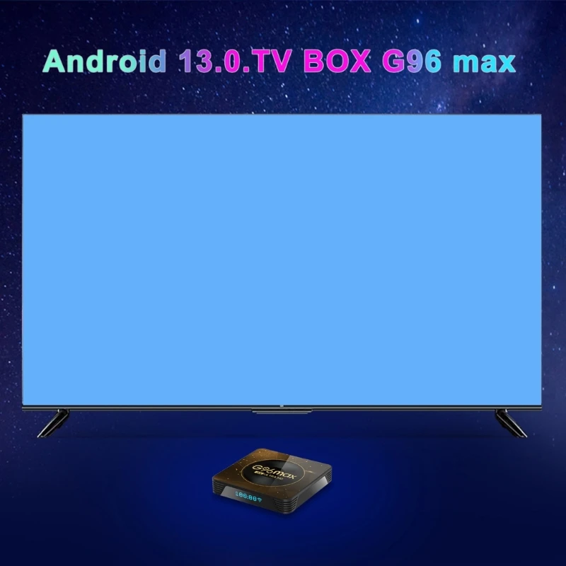 1 Set 2.4G Wifi pemutar Media RK3528 Chip 8K Android13.0 Set-top Box G96max pengiriman Drop