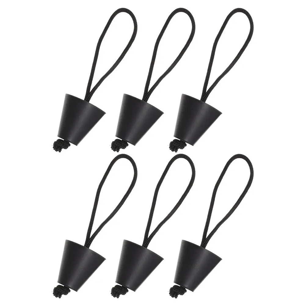 

6Pcs Kayak Drain Hole Plugs Silicone Universal Scupper Stoppers Lightweight Easy Use Leak Proof Canoe Fishing Canoe Accessories