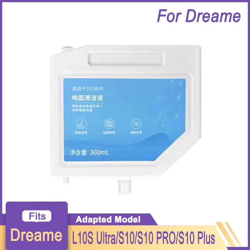 Fluide de nettoyage de sol pour Xiaomi Dreame L10s Ultra S10 S10 PRO S10 Plus, accessoires pour aspirateur, liquide de nettoyage de 300ml