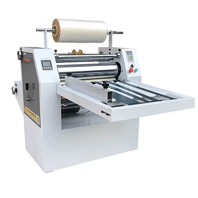 520J Hot Laminating Machine Automatic Double-sided Adhesive Pasting Machine Coil Labeling