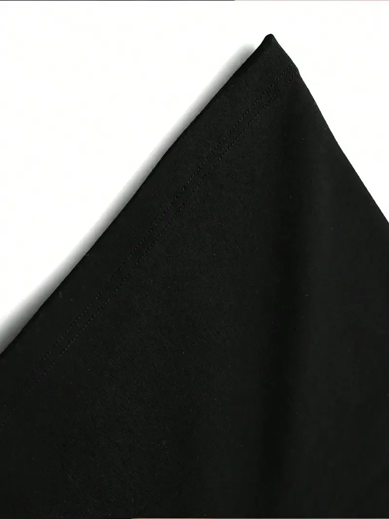 T-shirty plus size dla kobiet i mężczyzn z nadrukowanymi wzorami, bawełniana odzież, codzienne koszulki z długim rękawem i okrągłym dekoltem.