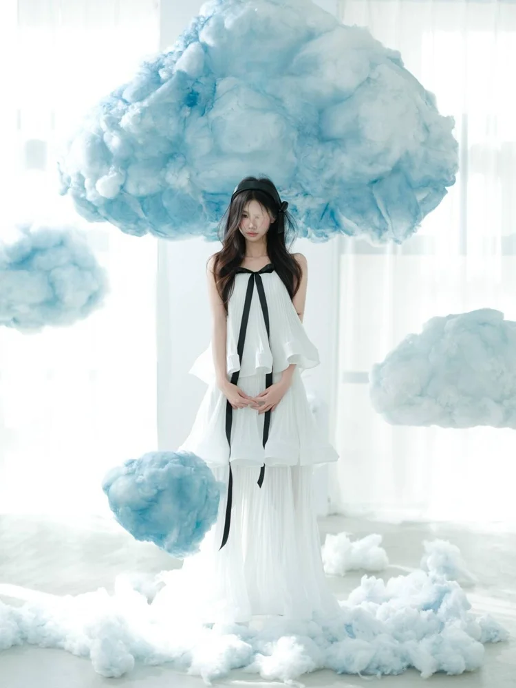 

2026 New Style Korean Magazine Freshness High-End Feeling Personal Birthday Girl Photography Artistic Clothing Stage Costume