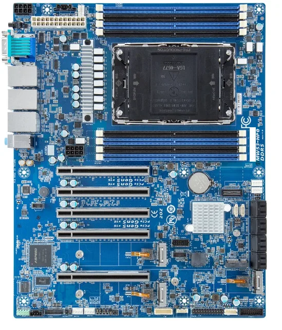 MW53-HP0 MW83-RP0 W790 DDR5 M.2 IPMI PCIE5.0 Server Workstation Motherboard Supports W-3500/2500/3400/2400 CPU