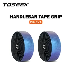 Road Bike Noctilucent Speed Handlebar Tapes Light Reflective Dazzle Cycling Bar Tape PU Leather Colorful Bicycle Fork Grip Tape